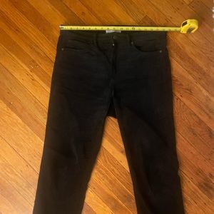 GAP Vintage Slim black velvet pants/jeans